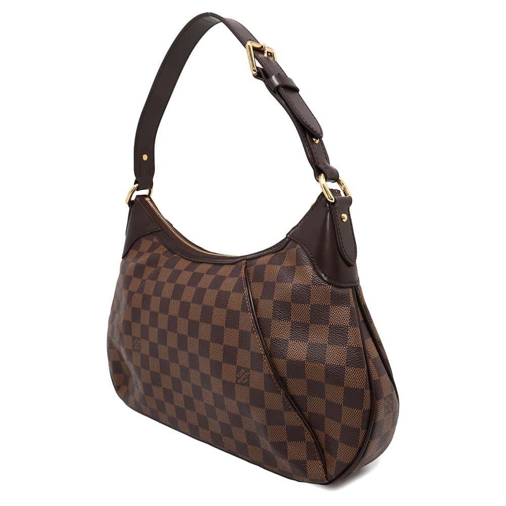 Louis Vuitton Brown Ebene Bag Shoulder Damier Thames